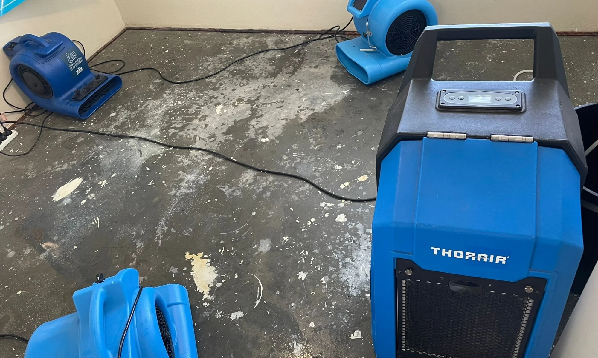 wet wall drying