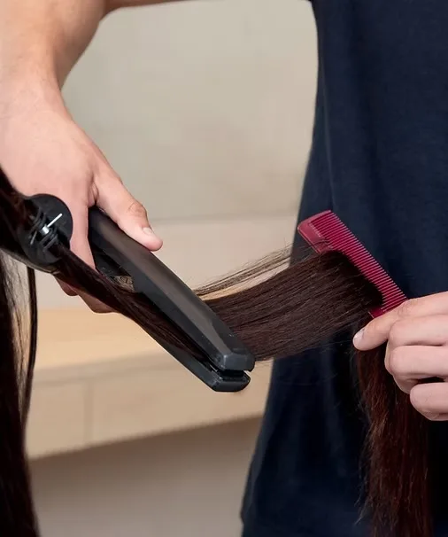 Hair straightening treatment