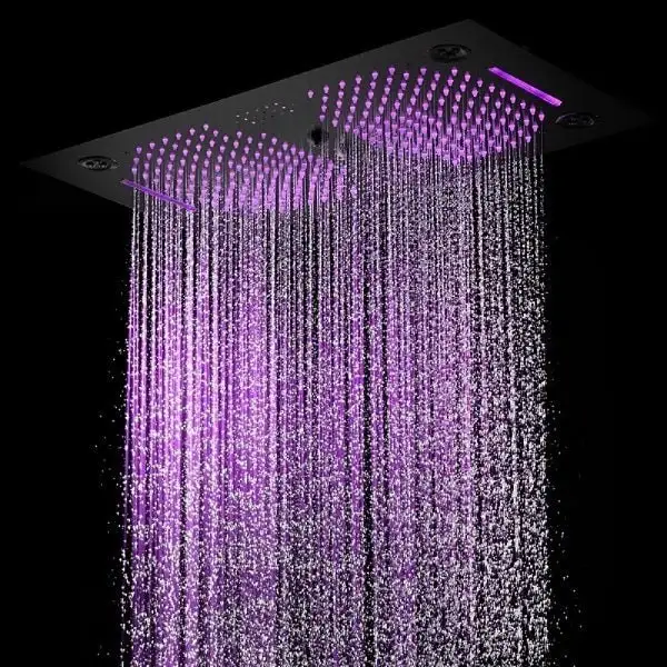 rain shower head with filter